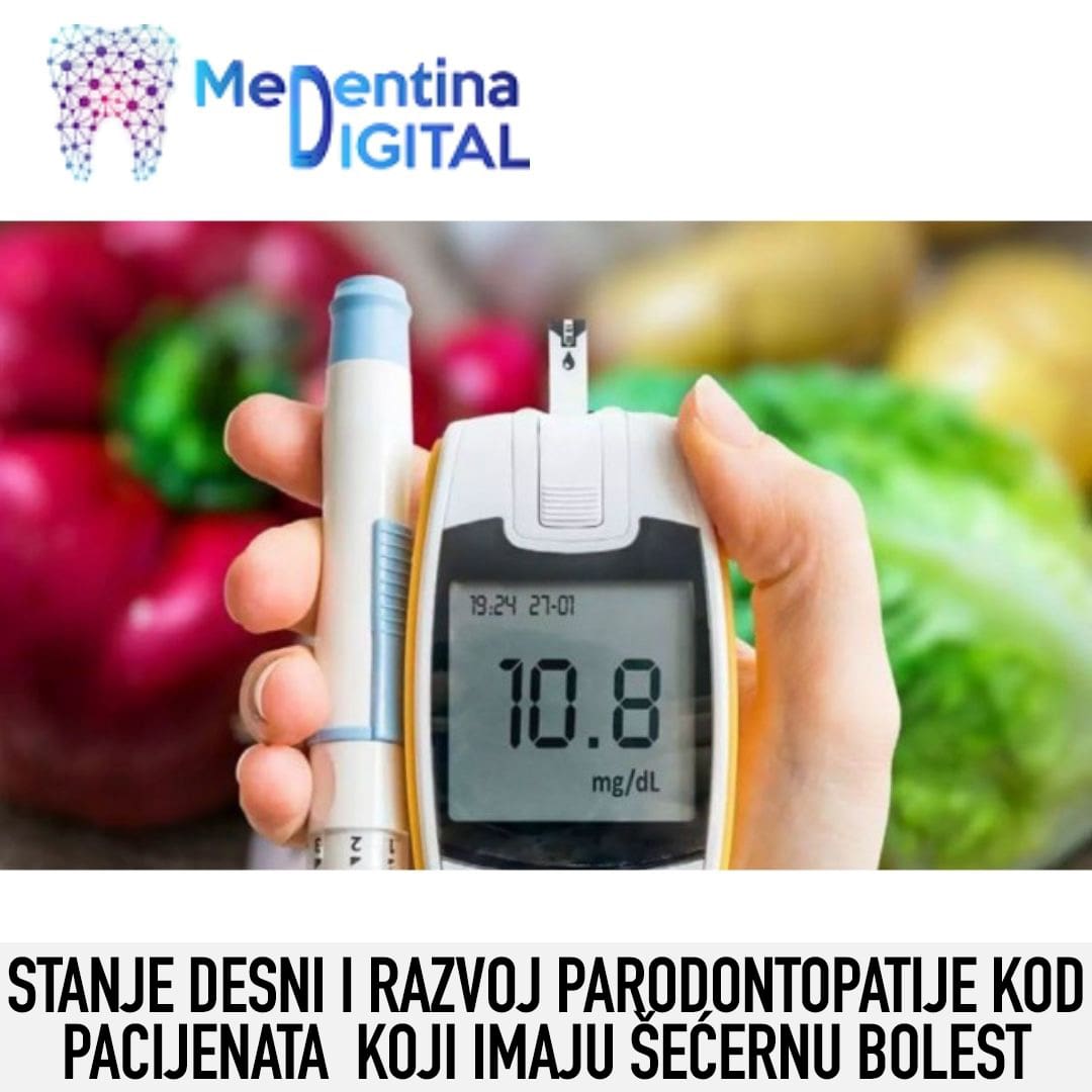 Stanje desni i razvoj parodontopatije kod pacijenata koji imaju šećernu bolest